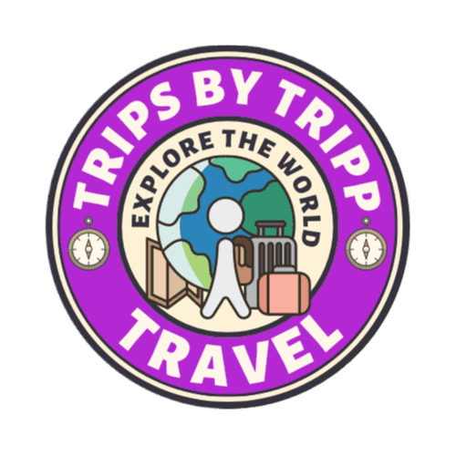 Trips by Trip Travel logo – travel agency specializing in personalized vacation planning and destination packages